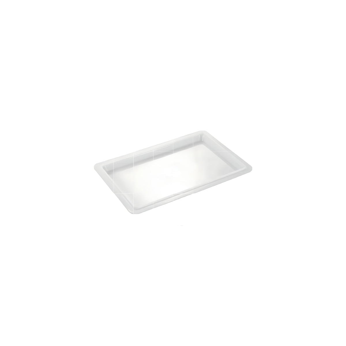 Container - Food Grade - White - 660mm*457mm*35mm - Lid