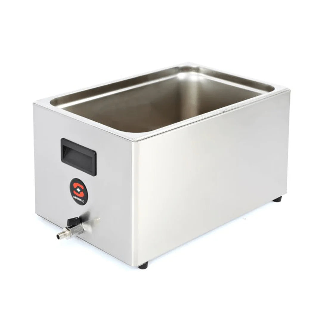 28L Double-Skinned Bain Marie Hot Water Bath – GN 1/1 Format with Drain Tap