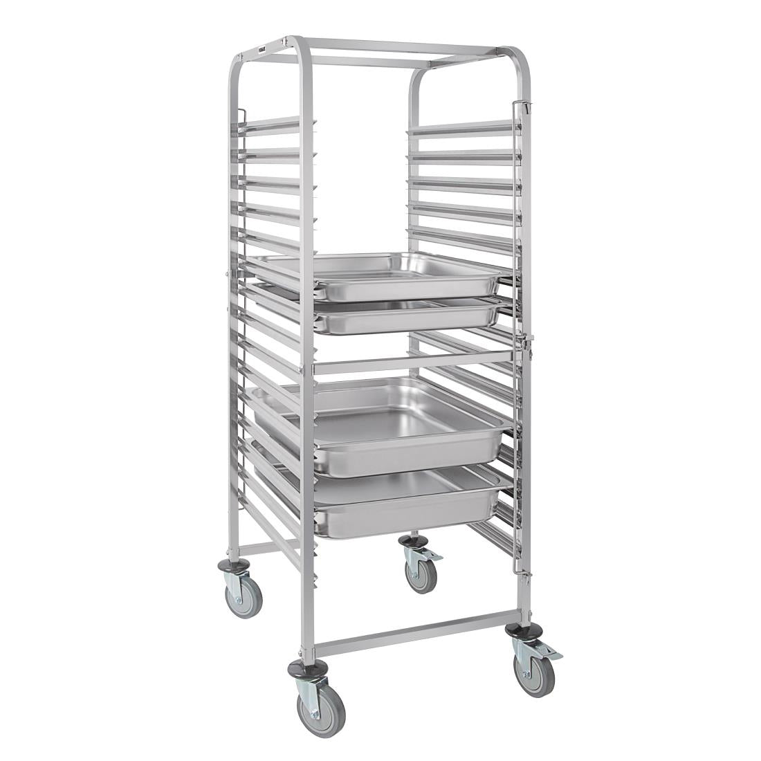 Vogue Gastronorm 2/1 Racking Trolley (15 Level) GG499