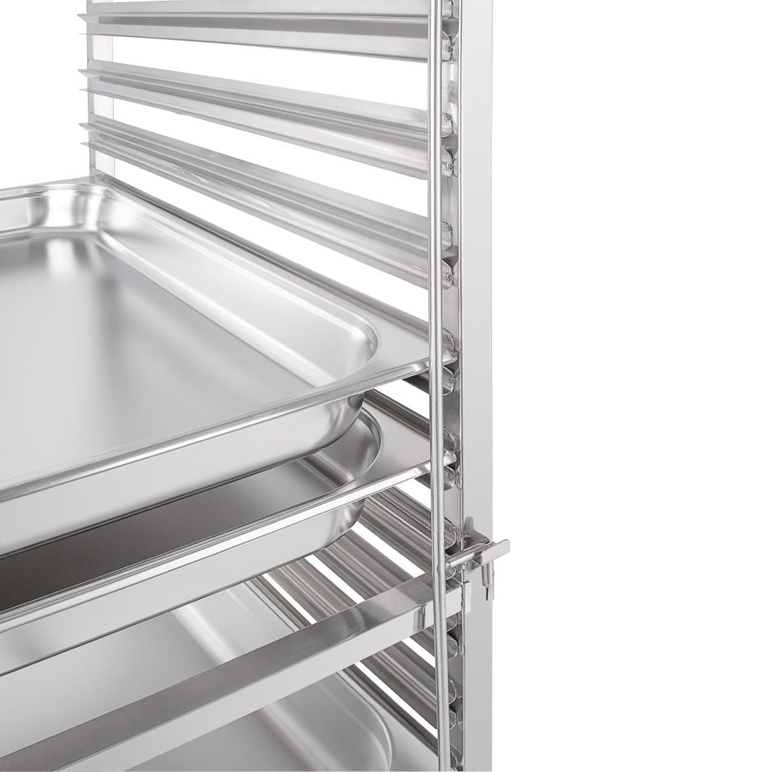 Vogue Gastronorm 2/1 Racking Trolley (15 Level) GG499