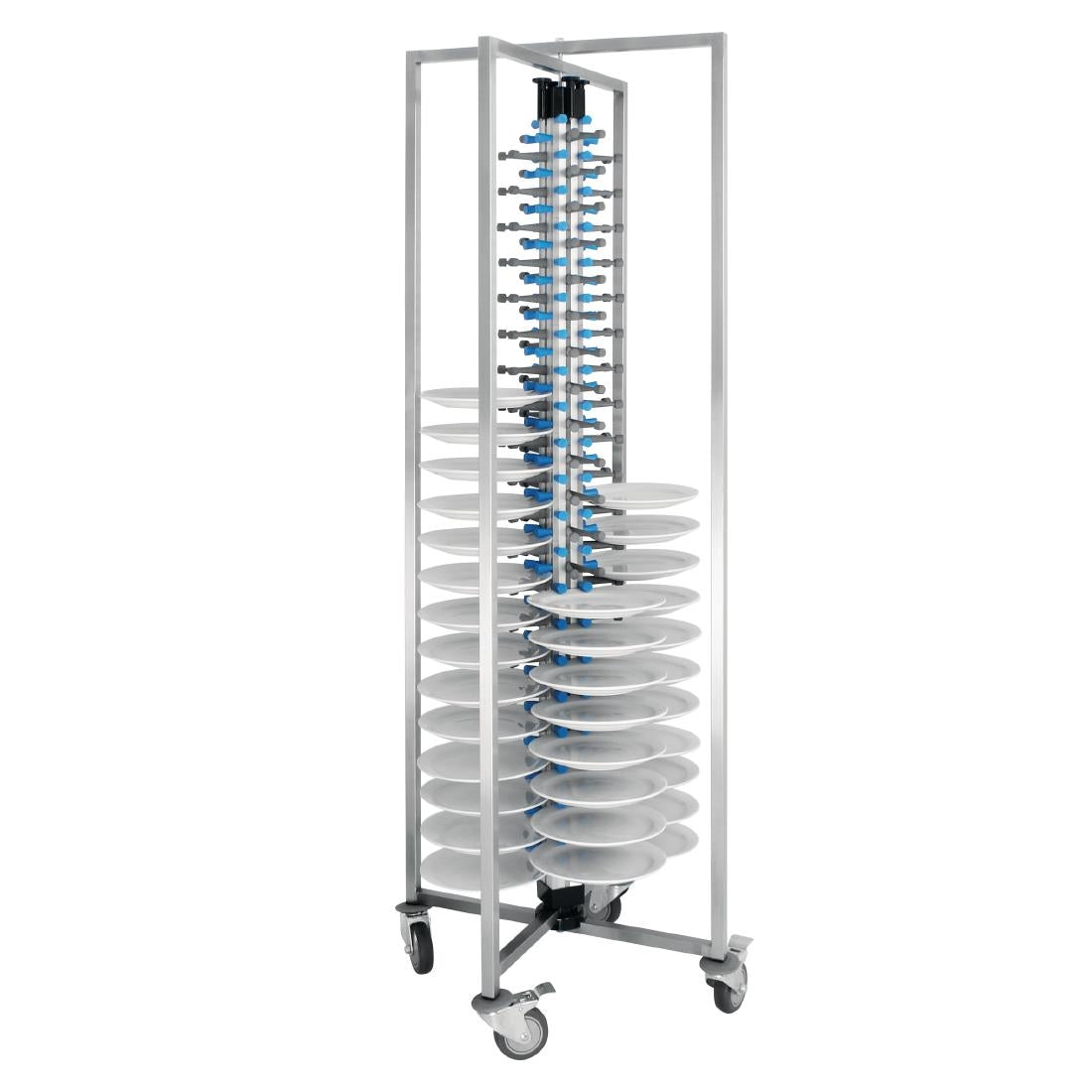 Vogue Mobile Plate Rack (84 Plates) GK978