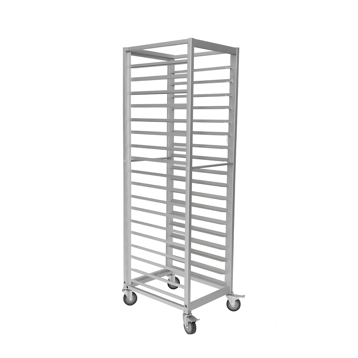 Baking Tray Trolley - 18 Tiers - Silver - Heavy Duty