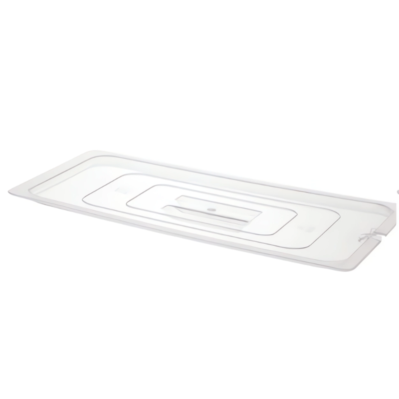 Gastronorme Pan Lid - PolyCarbonate - Notched - 1/1 - Clear
