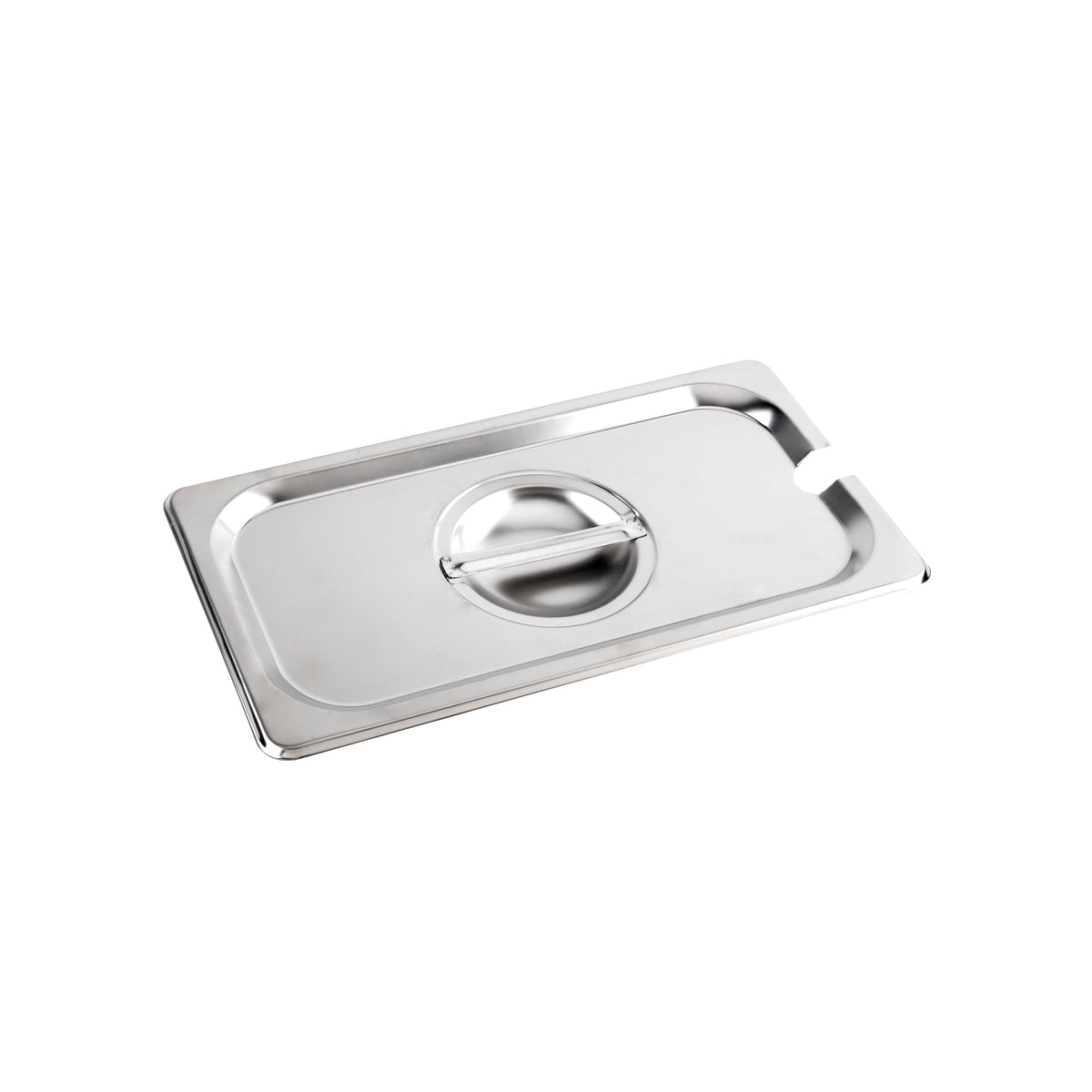 Gastronorme Pan Lid - S/S - Notched - 1/3