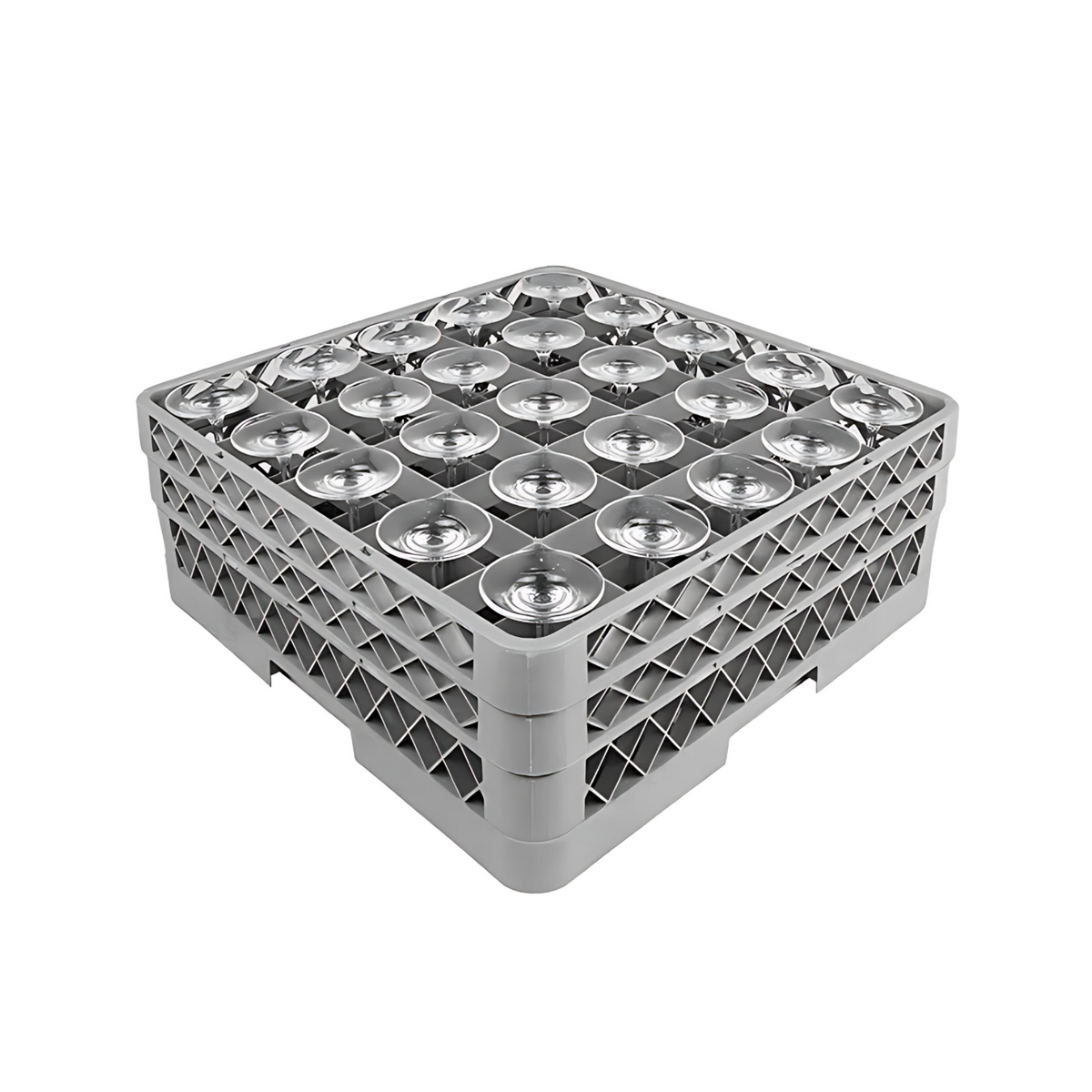 Warewasher Rack - 2nd Level - Open Cup - 25 Peg