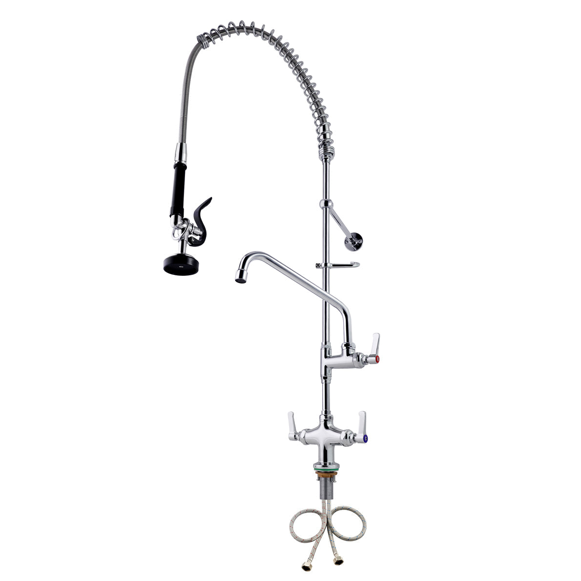 Commercial Faucet with Pre-Rinse Sprayer - 1193*420*355mm Bench Top