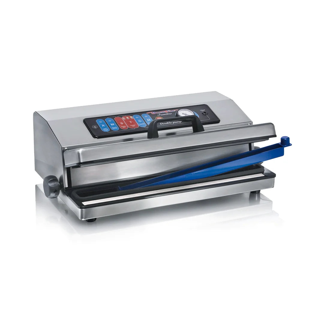 Sammic jumbo magic vac external vacuum packer - pump flow rate: 31.5/minute