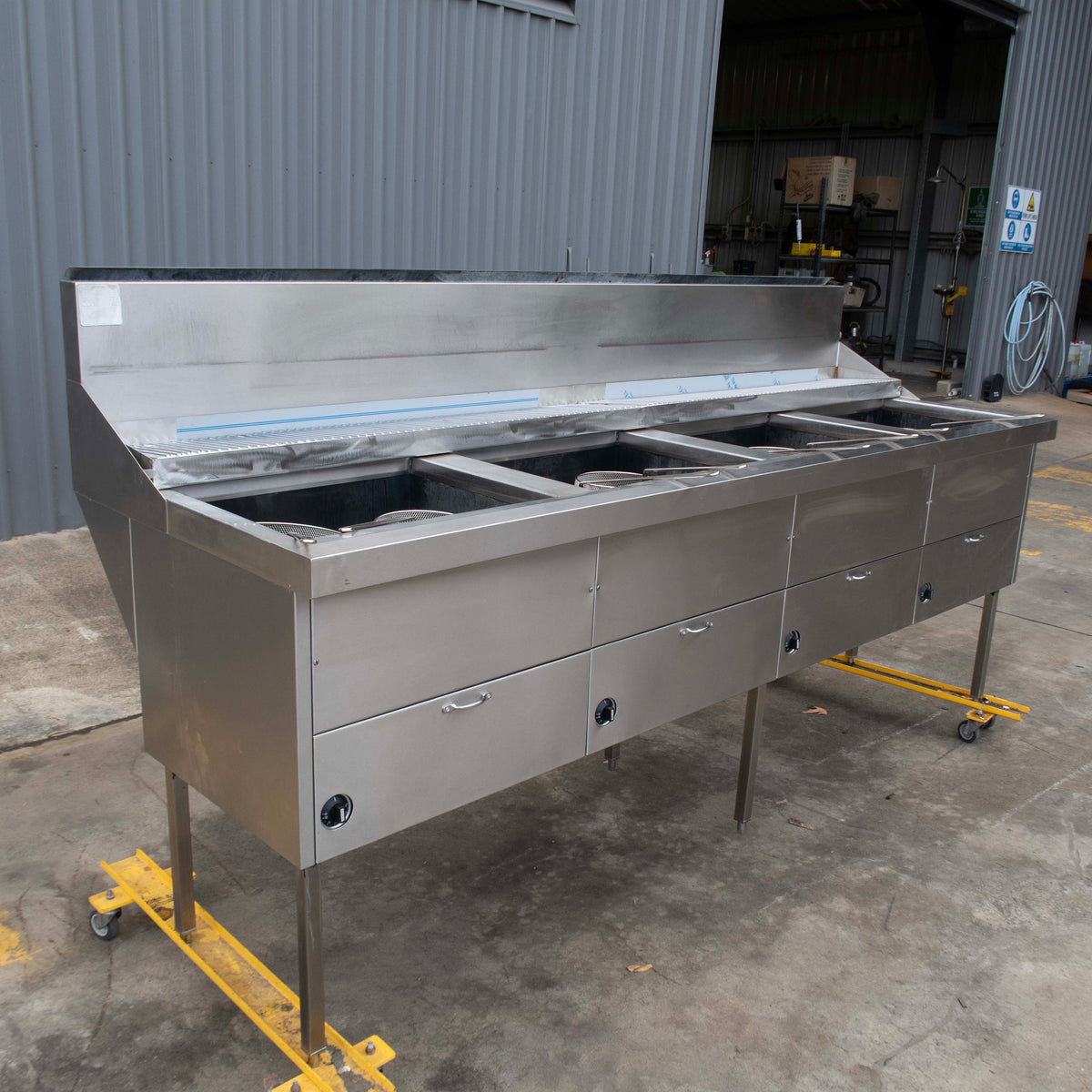 Complete Commercial WFJ-1/22 Deep Fryer