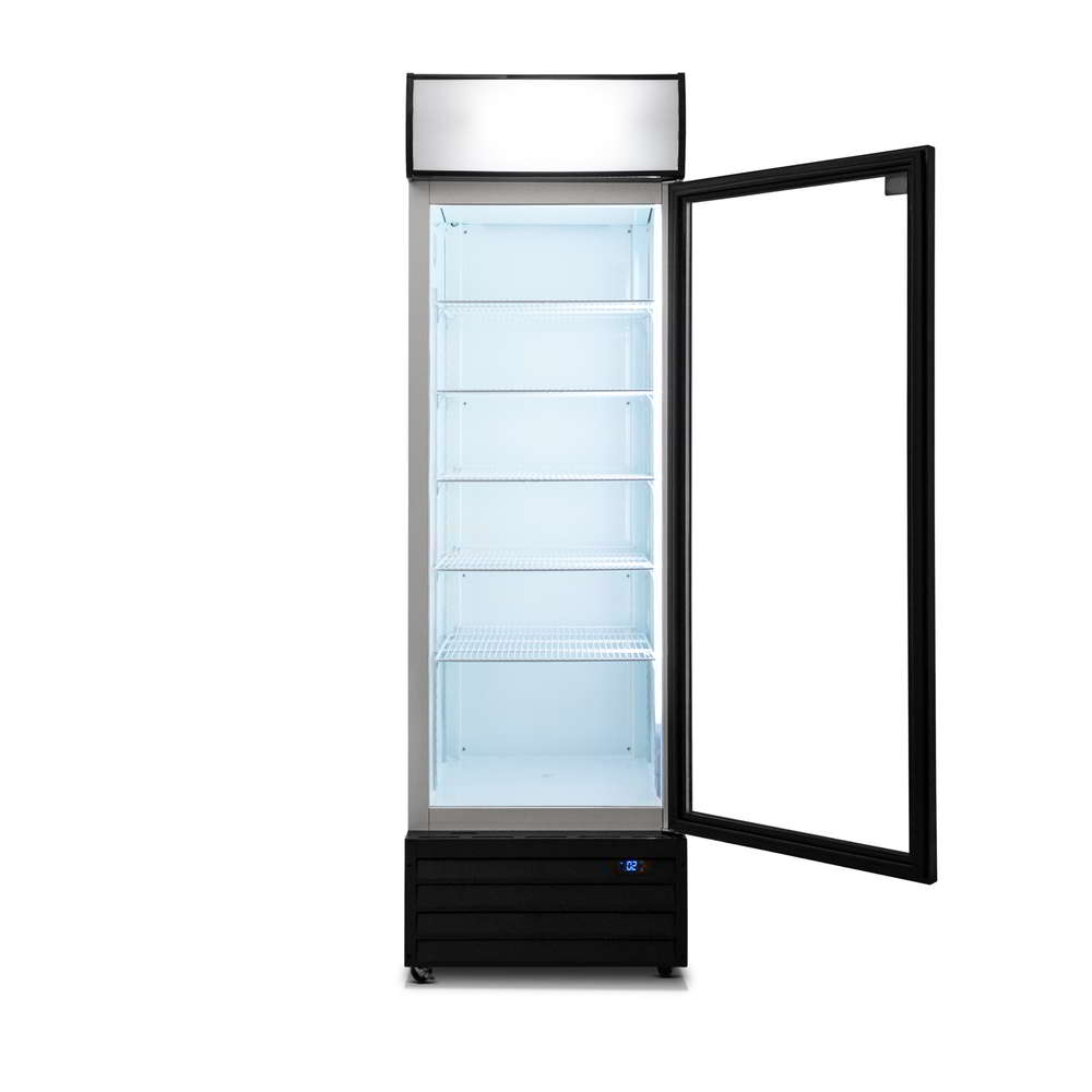 AG 420 Litre Single Door Upright Display Fridge - Glass Door CU420TNG