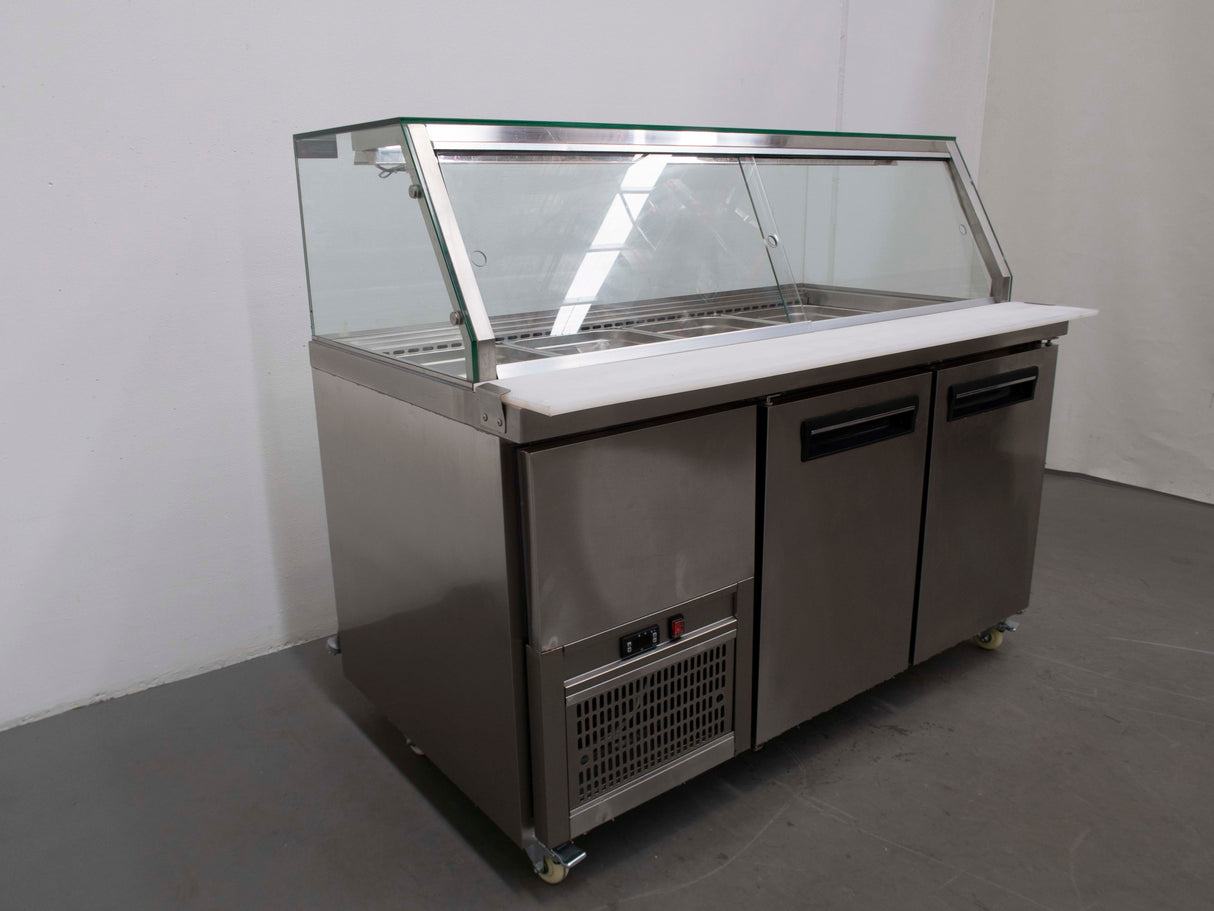 FED PG150FA-YG Sandwich Prep Fridge