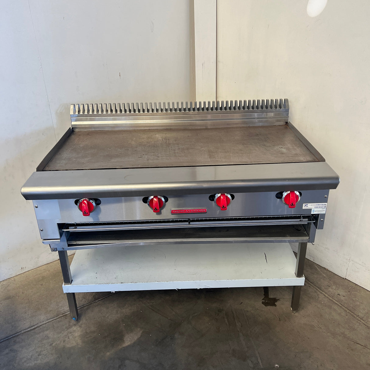American Range AARG.48 Combination Griddle with Salamander