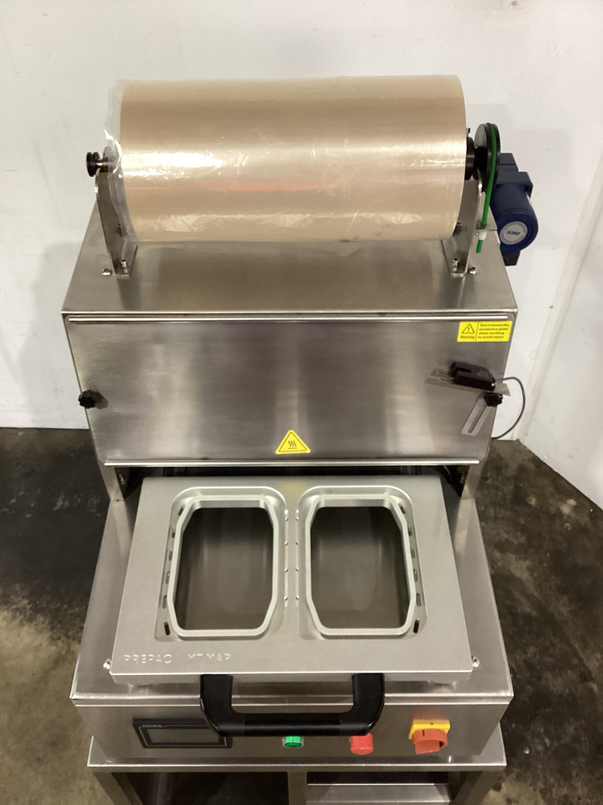 Prepac P300 Semi-Automatic Tray Sealer + Trolley