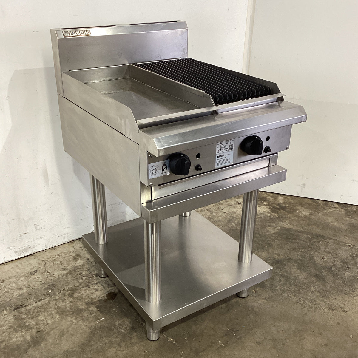 Luus CS-3P3C Griddle + Char Grill