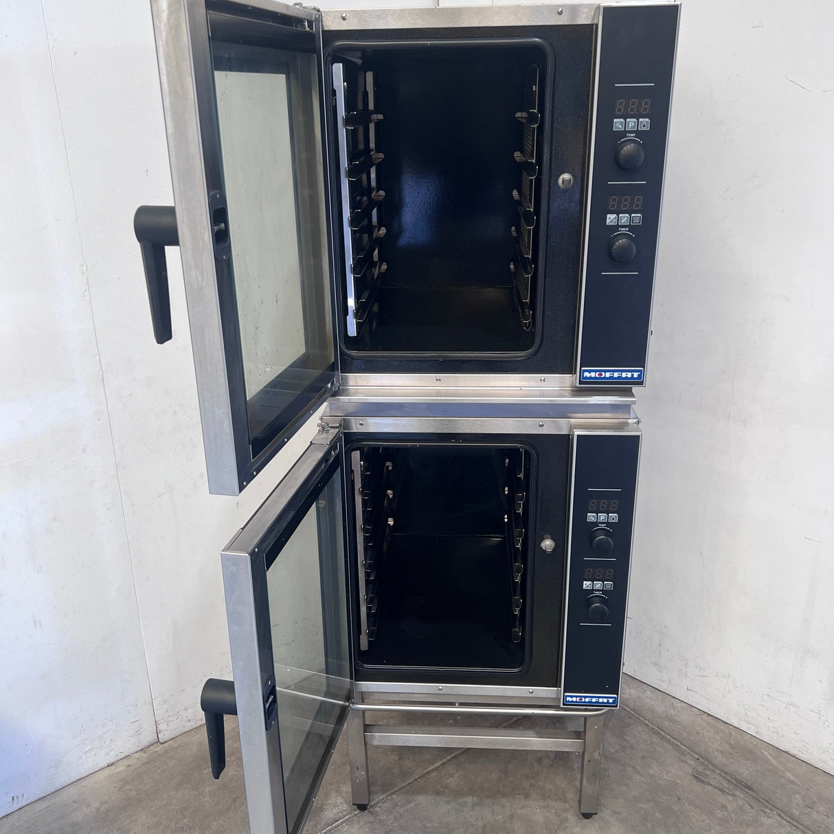 Turbofan E33D5 10 Tray Double Stack Convection Ovens