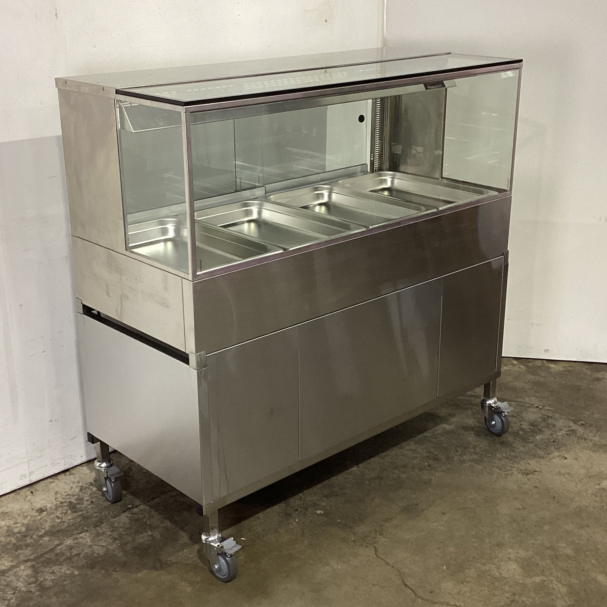 Woodson W.HFSQ24 Bain Marie + Trolley