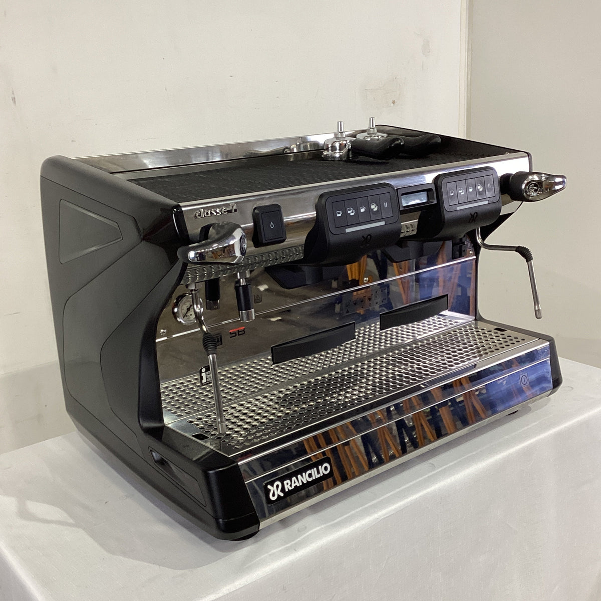 Rancilio Classe 7 USB 2 2 Group Pod Filter Coffee Machine