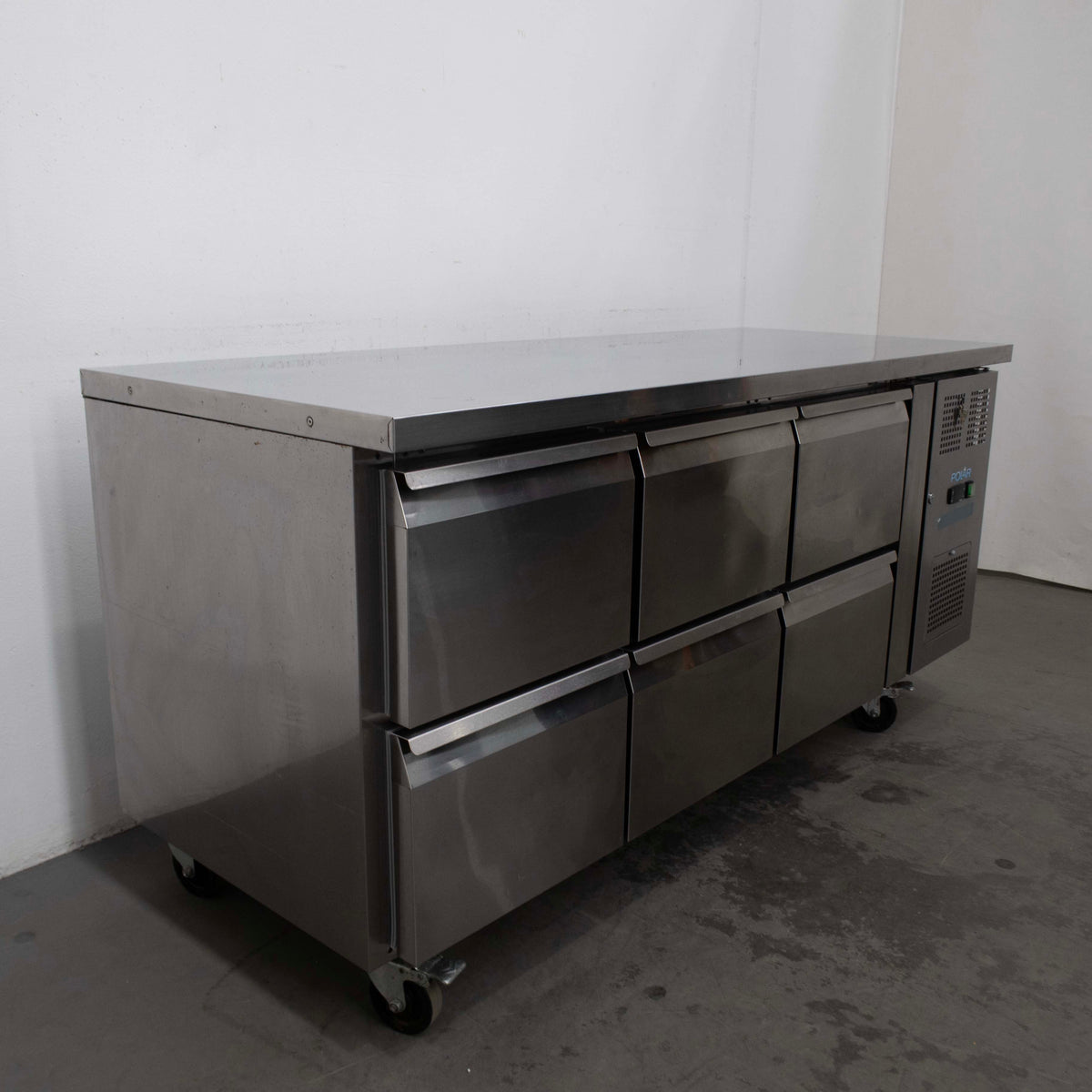 Polar DA548-A 6 Drawer Counter Fridge
