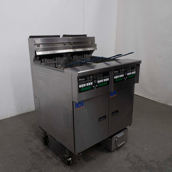 Pitco SELV14-C/FD/FF Solstice Split Pan Fryer