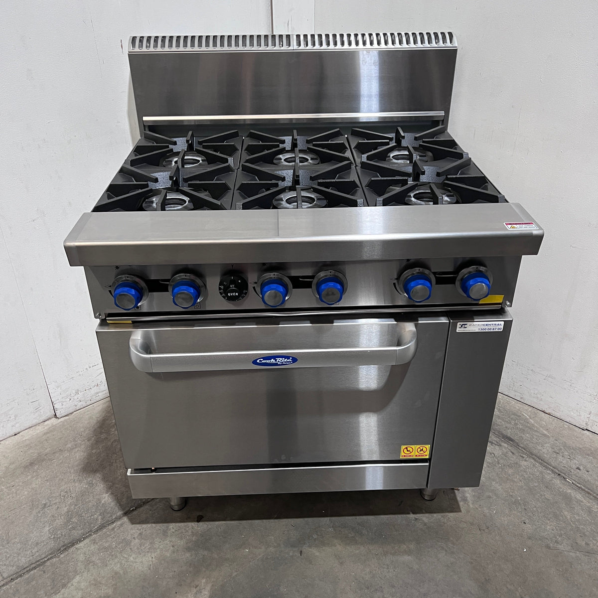 Cookrite AT80G6B-O 6 Range Oven