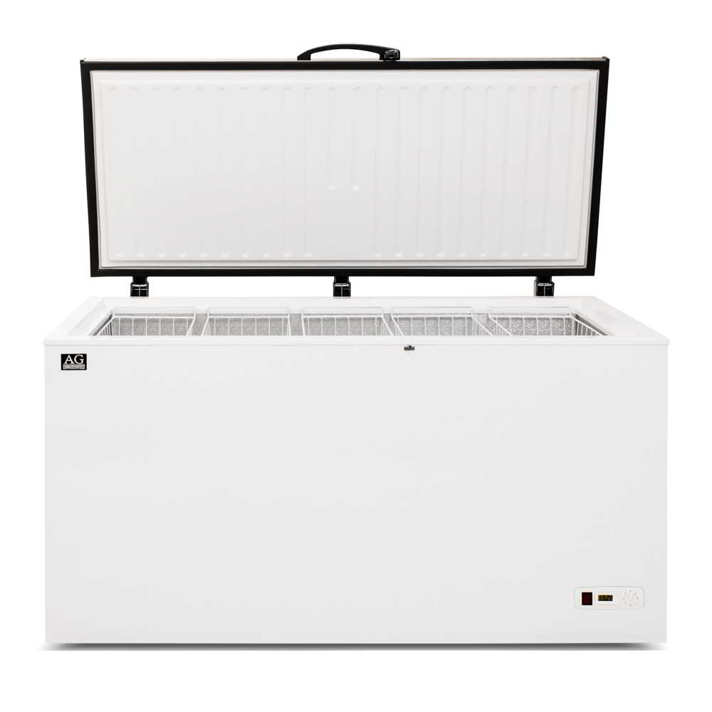 AG Stainless Lid Chest Freezer - 450 Litres BD550S