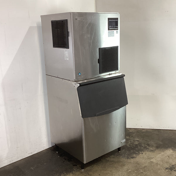 Hoshizaki FM-1000AKE Ice Machine + B-501SA Storage Bin