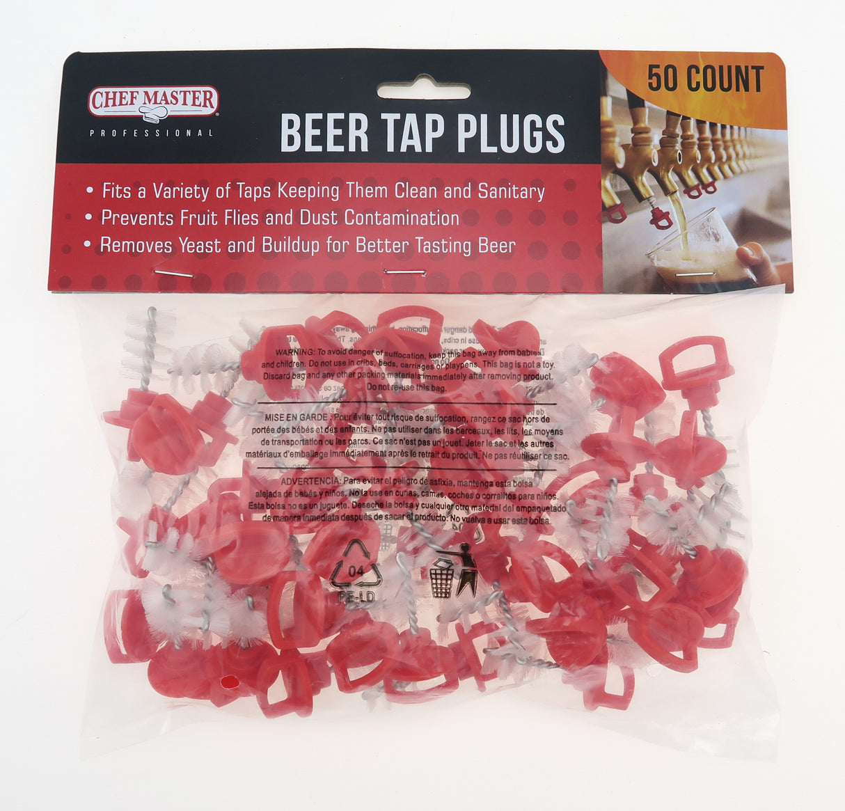 Chef Master BEER TAP PLUGS 90219