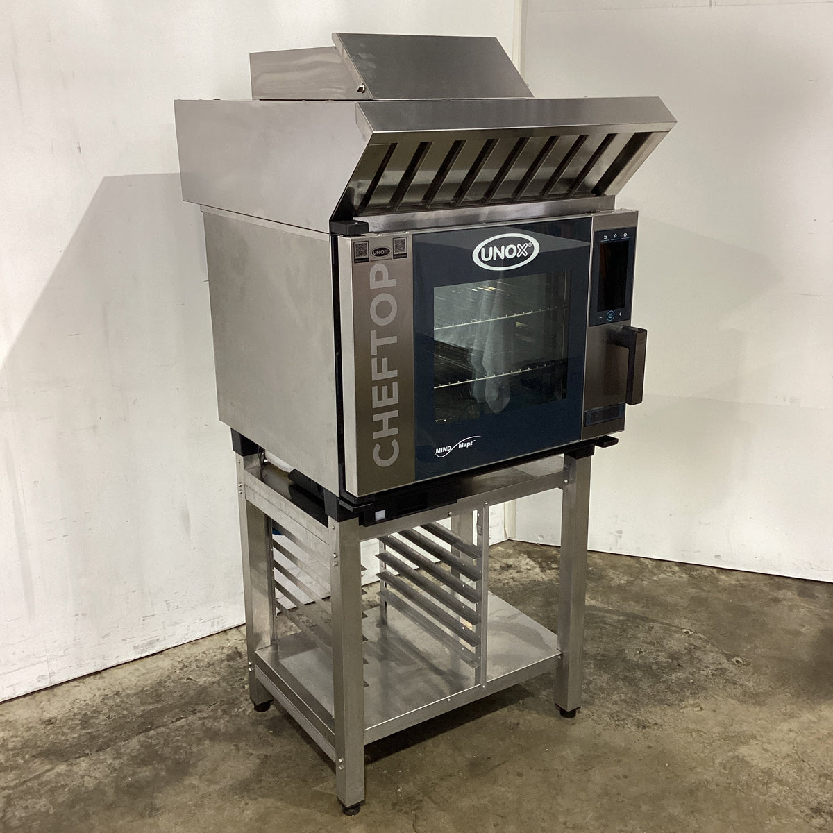 Unox CHEFTOP XEVC-0511-EPRM-MS Combi Oven with Exhaust Canopy