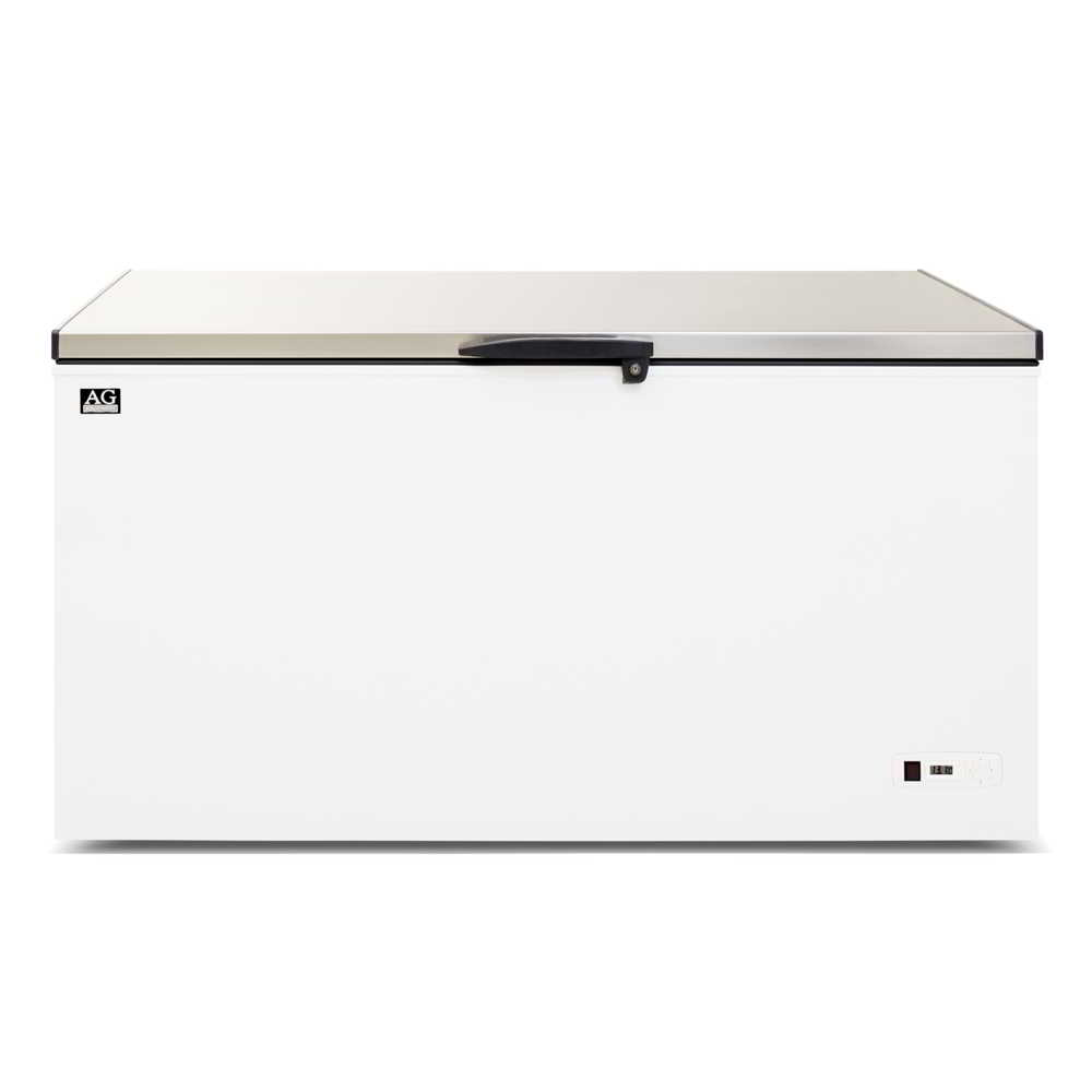 AG Stainless Lid Chest Freezer - 450 Litres BD550S