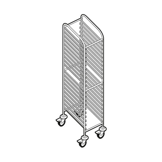 MODULINE Roll In/Out Trolley 20(1/1GN)
