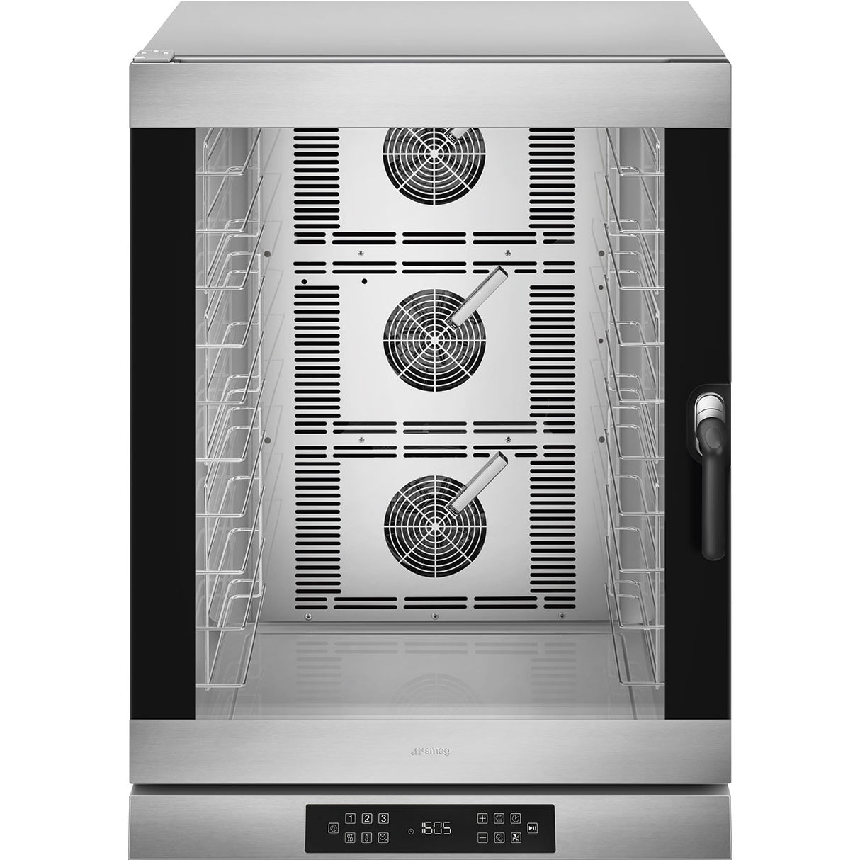 SMEG ALFA1035E1HDS Humidified convection oven - Three phase. Electronic controls - 10 tray