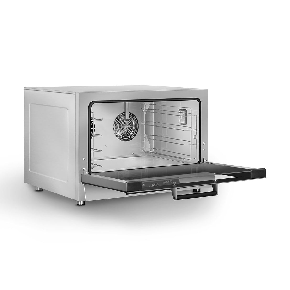 SMEG ALFA420E1HDS Humidified convection oven with side opening door - Three phase (single phase optional) Electronic controls 4 tray