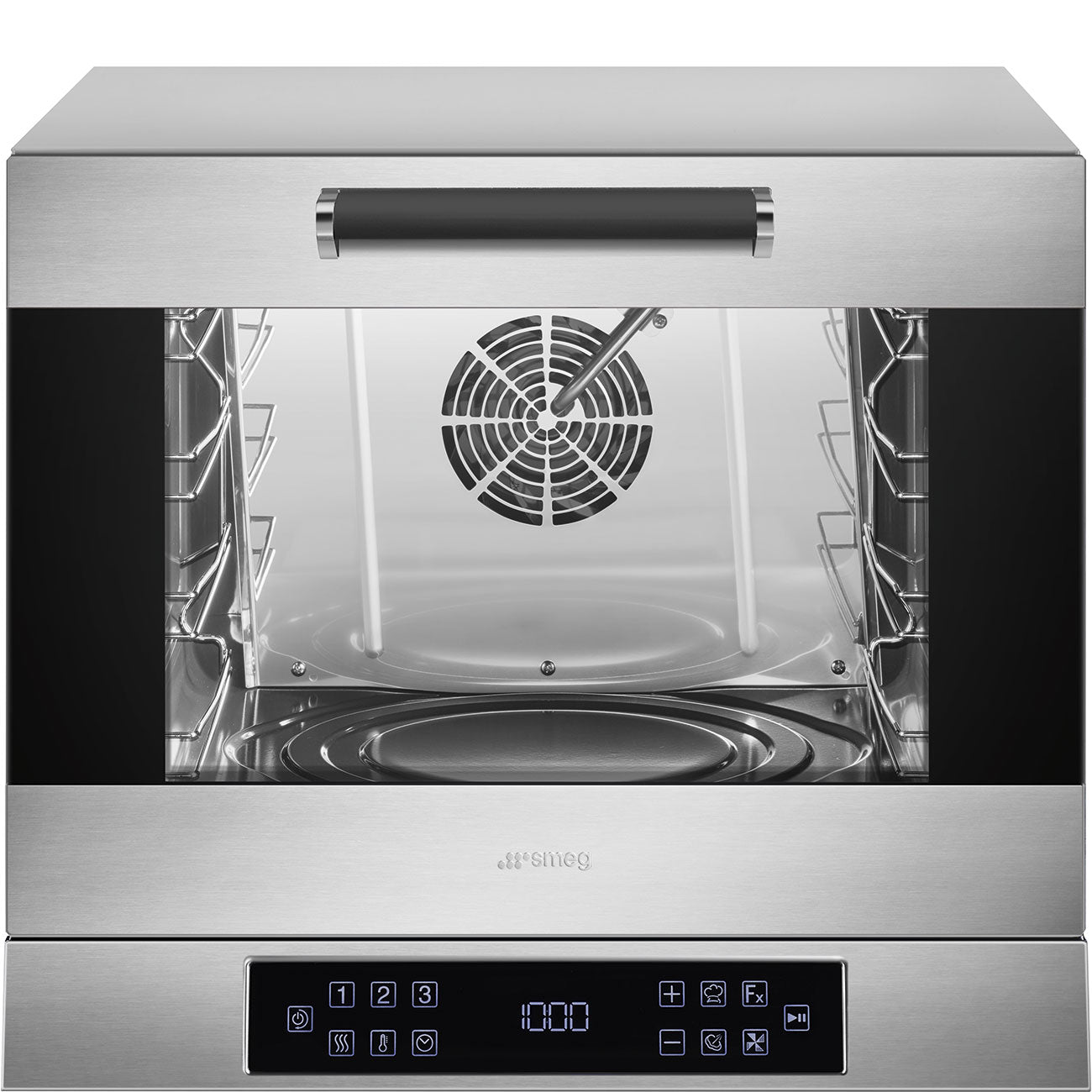 SMEG ALFA43XE1HDS Multifunction humidified oven with adjustable fan speed- multi step programming- built-in recipes- LCD 4 tray