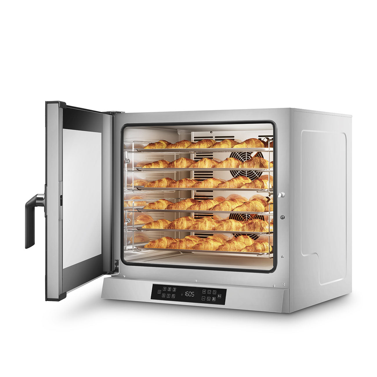 SMEG ALFA625E1HDS Humidified convection oven - Three phase. Electronic controls 6 tray