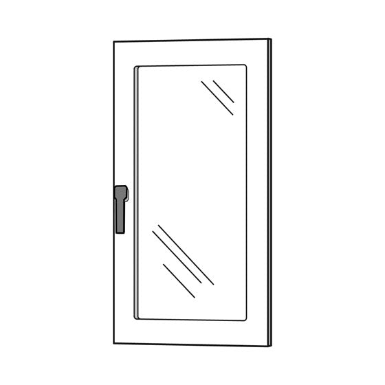 MODULINE Glass Door and Lighting