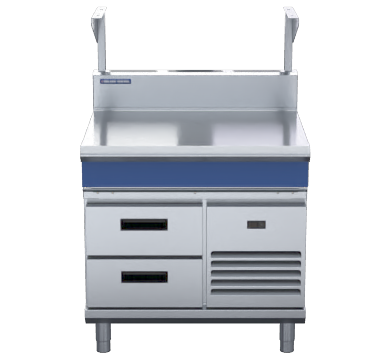 Blue Seal Evolution Series B90S Rb 900Mm Bench Top Salamander Support Refrigerated Base