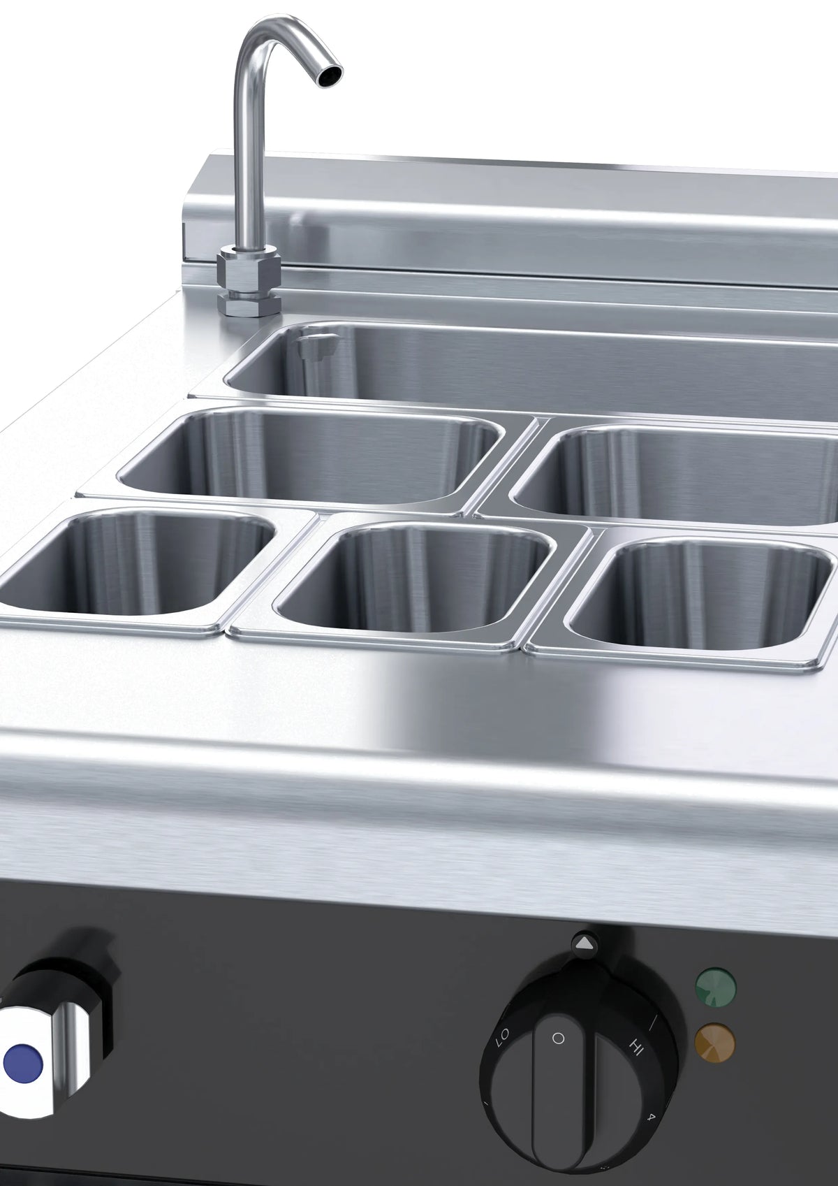 Waldorf Bold Bmlb8450E 450Mm Electric Bain Marie Low Back Version
