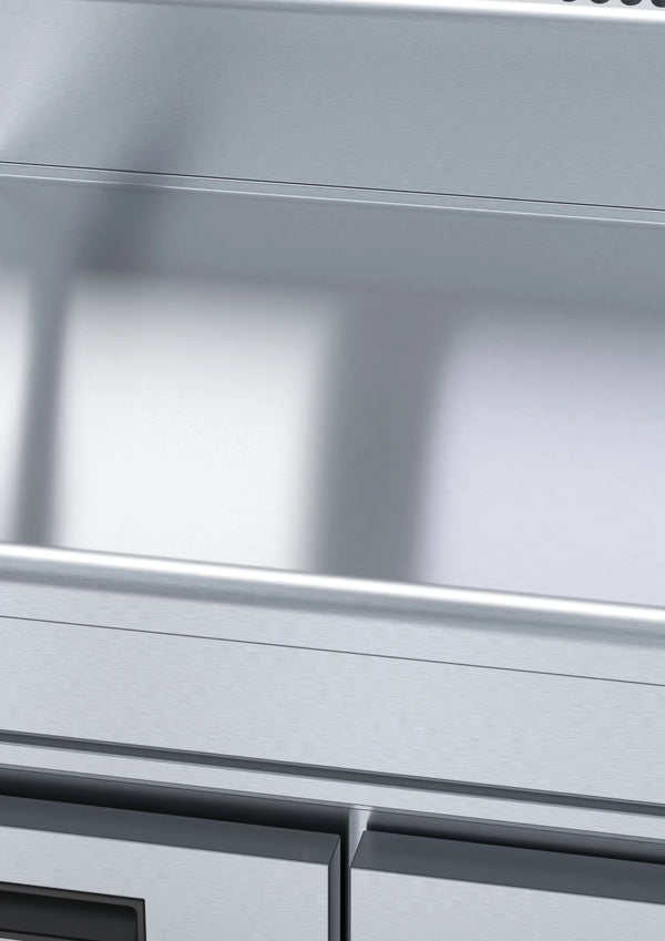 Waldorf 800 Series Bt8900S Rb 900Mm Bench Top Salamander Support Refrigerated Base