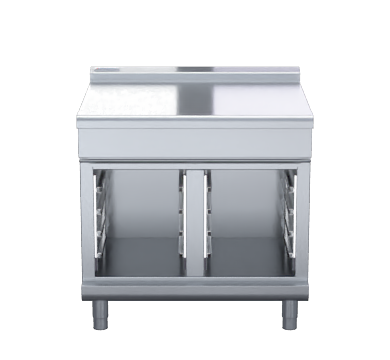 Waldorf 800 Series Btl8900 Cb 900Mm Bench Top Low Back Version Cabinet Base
