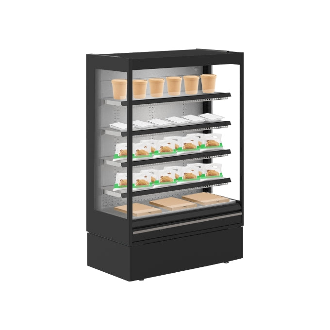 Bonnet Névé Offlip Hot Multideck Display - 125 - Black/Black - Whisk Hospitality - BN_OFFLIPHOT/125