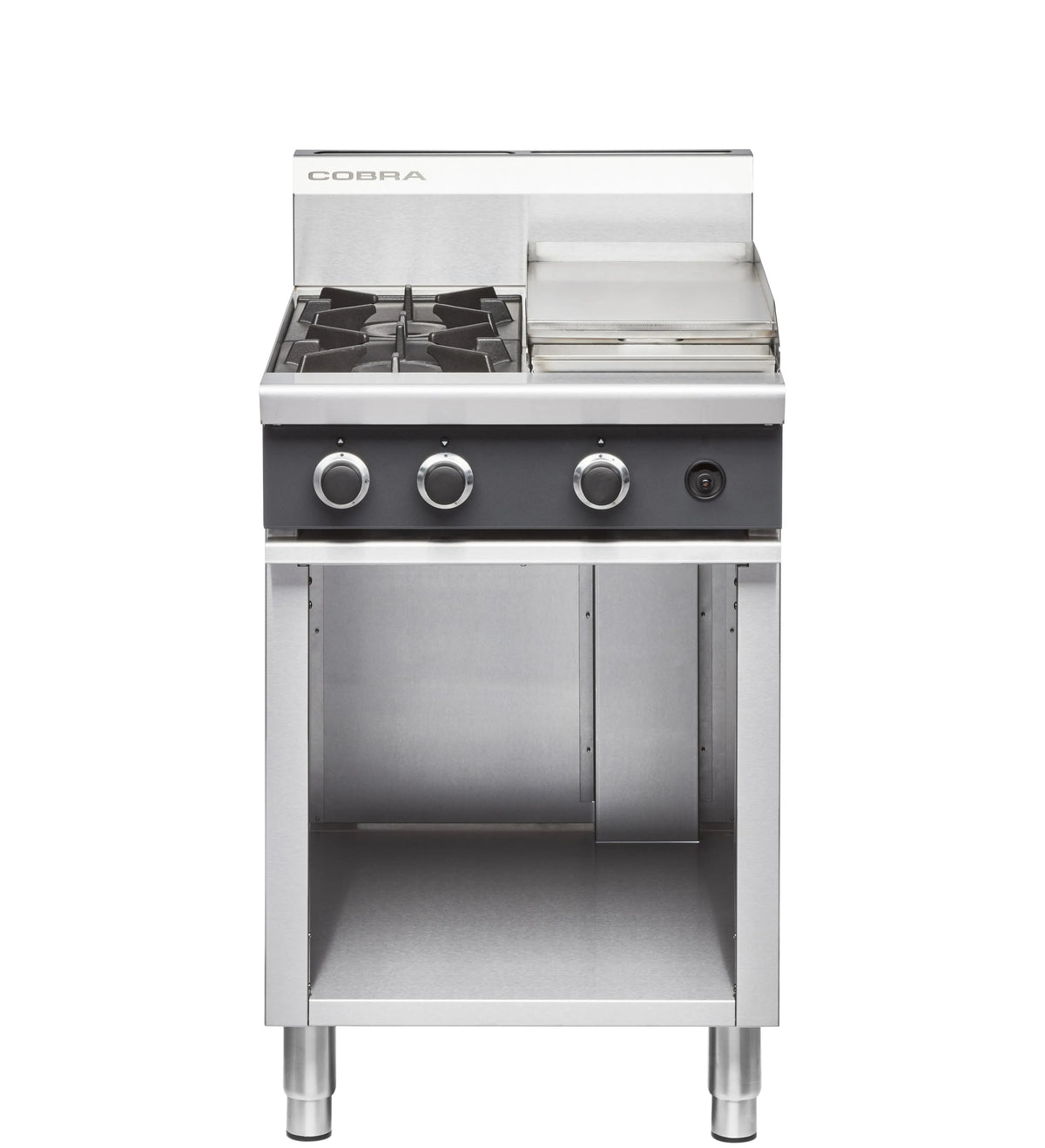 Cobra C6C 600Mm Two Burner Griddle Gas Cooktop