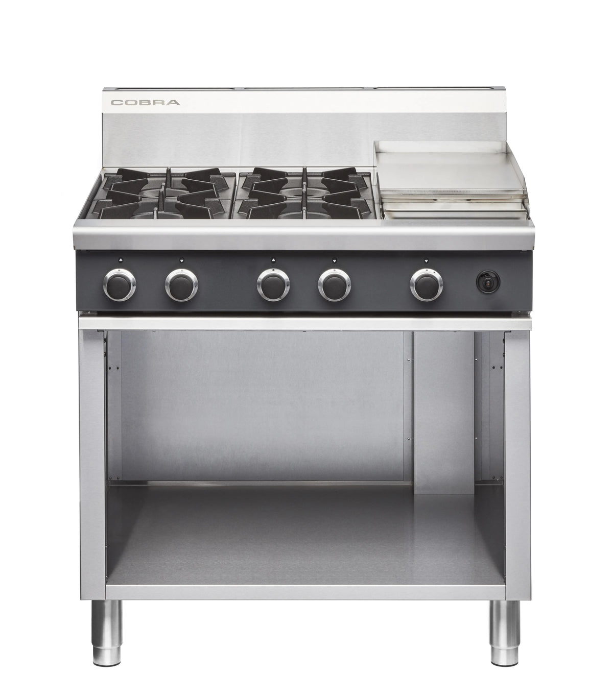 Cobra C9C 900Mm Four Burner Griddle Gas Cooktop
