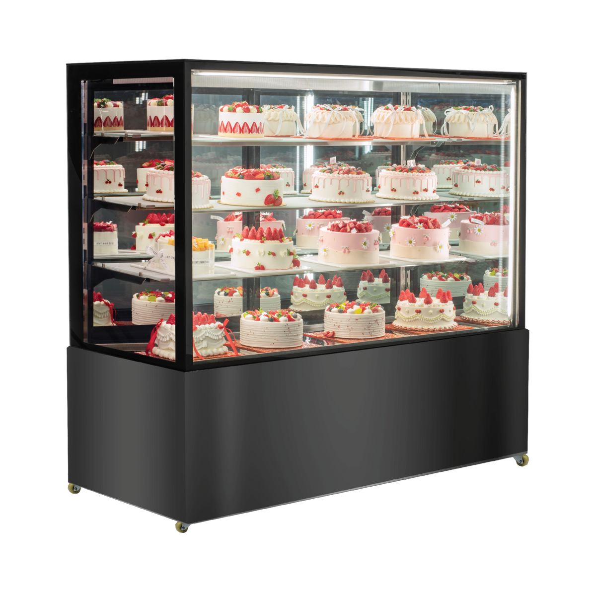 Exquisite CDM315 Three Tiers Cake Display Refrigerators – Mirror Display - Whisk Hospitality - CDM315