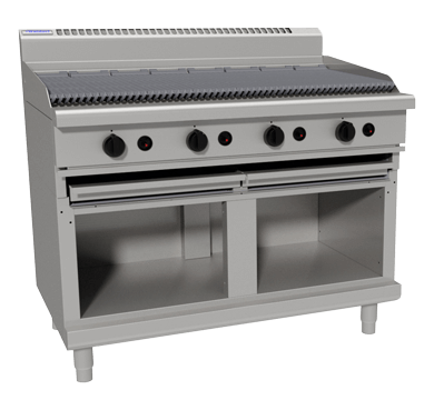 Waldorf 800 Series Ch8120G Cb 1200Mm Gas Chargrill Cabinet Base