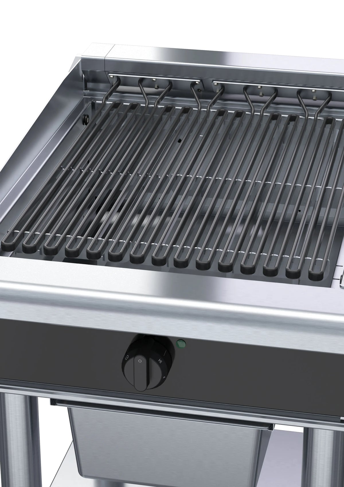 Waldorf Bold Chlb8600Ed Ls 600Mm Electric Chargrill Low Back Version Leg Stand