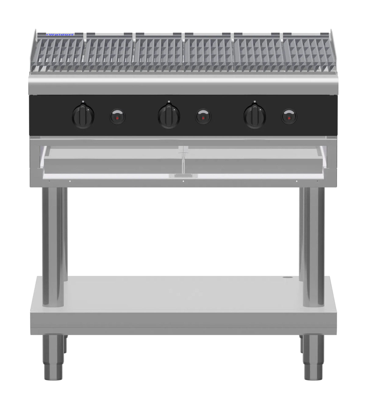 Waldorf Bold Chlb8900G Ls 900Mm Gas Chargrill Low Back Version Leg Stand