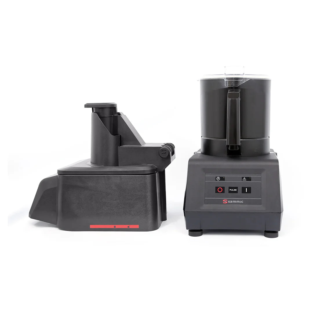 Sammic compact combination vege prep machine - single speed - 230v/50hz/1~ (10amp)