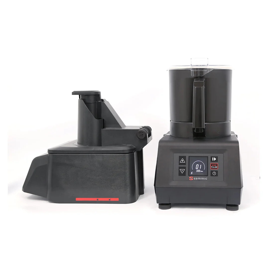 Sammic compact ultra combination vege prep machine - variable speed - 230v/50hz/1~ (10amp)