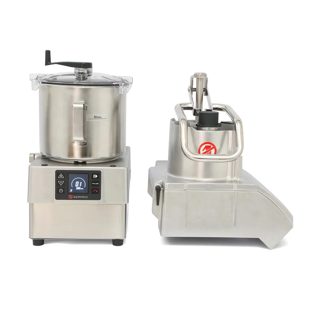 Sammic ultra range combination vege prep machine - 8l bowl