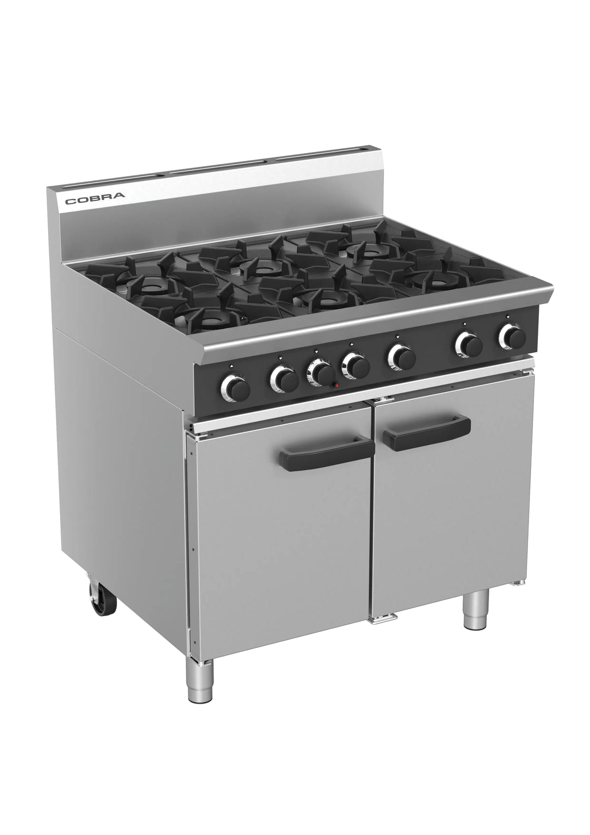 Cobra Cr9D 900Mm Six Burner Gas Range Static Oven