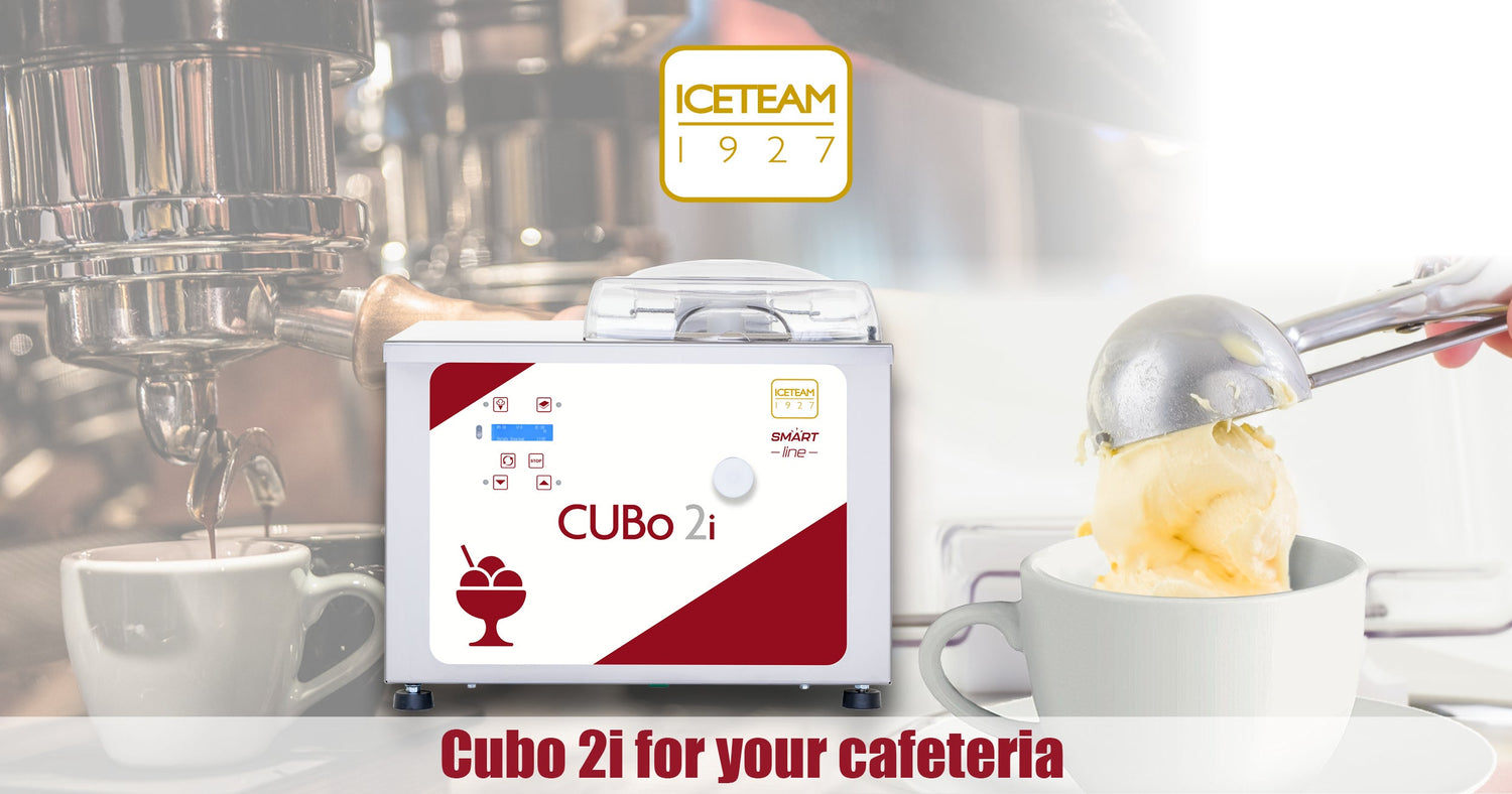 Iceteam CUBo 2i Countertop Continuous Churning Gelato Machine